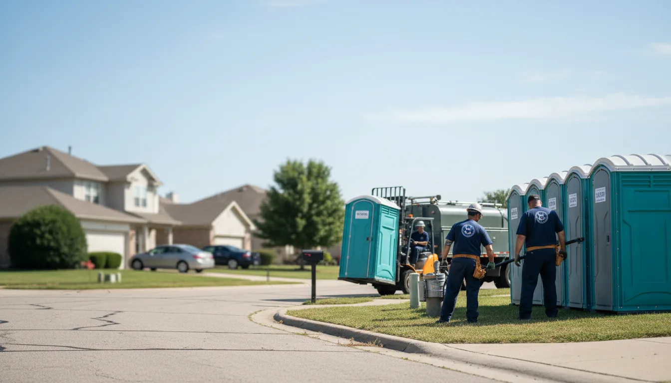 Porta Potty Rental in Plano, TX near me